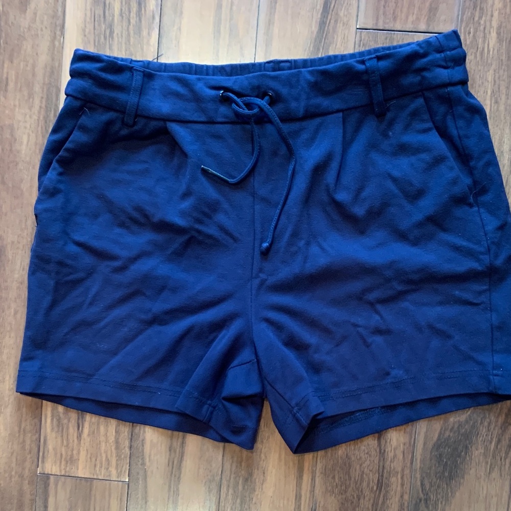 Only Women's Navy Stretch Shorts